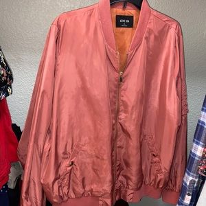 Blush plus size jacket